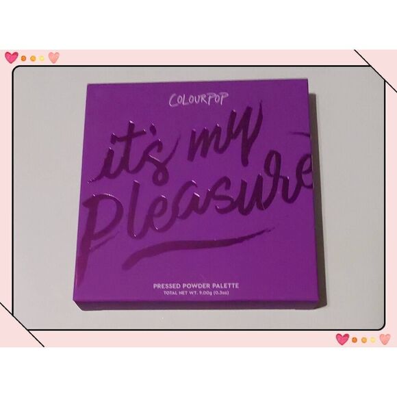 NIB~Colourpop It's My Pleasure Pressed Eyeshadow Pressed Palette - Picture 1 of 3